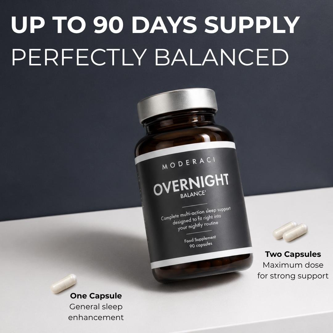 Overnight Balance | Sleep Support Supplement | 90 Capsules