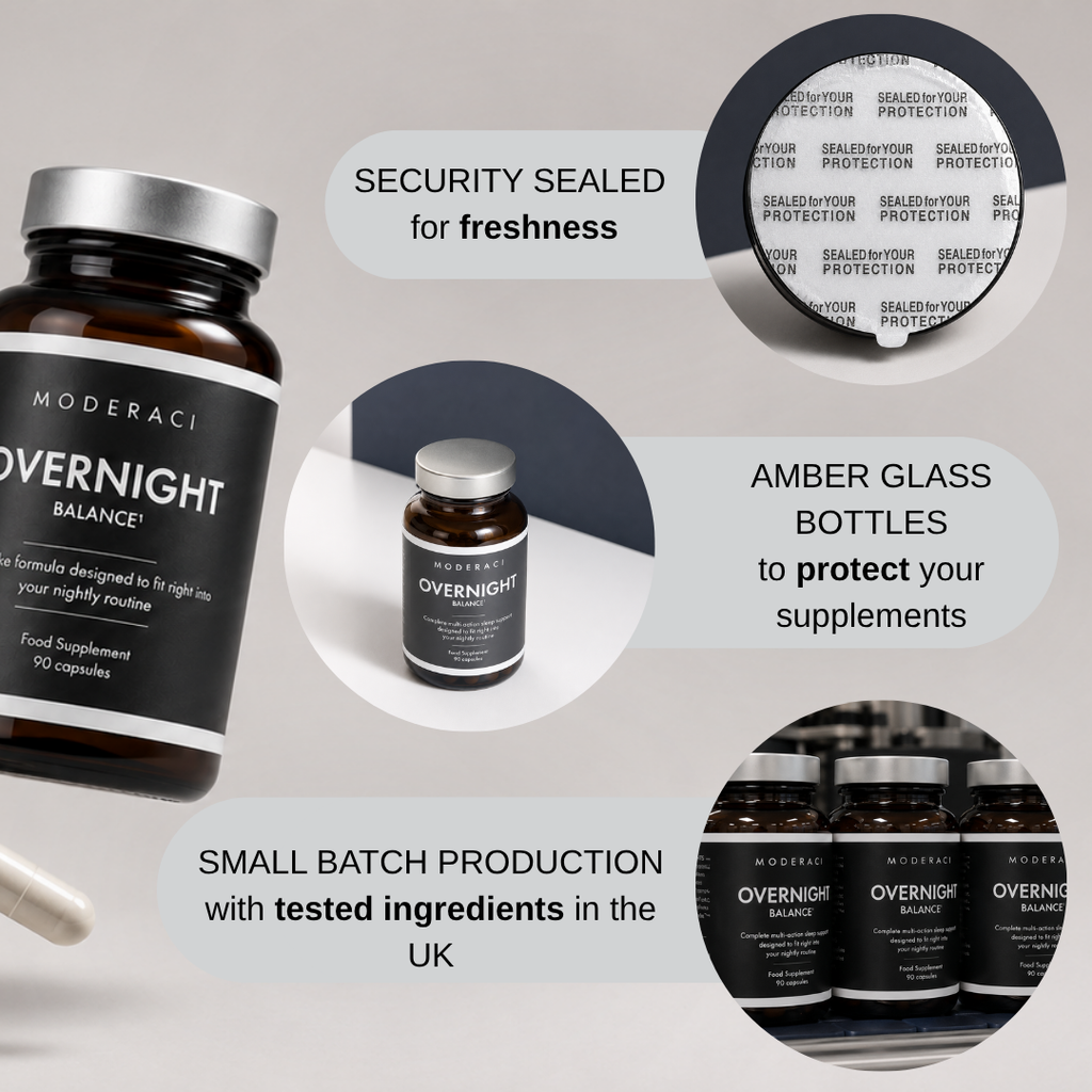 Overnight Balance | Sleep Support Supplement | 90 Capsules